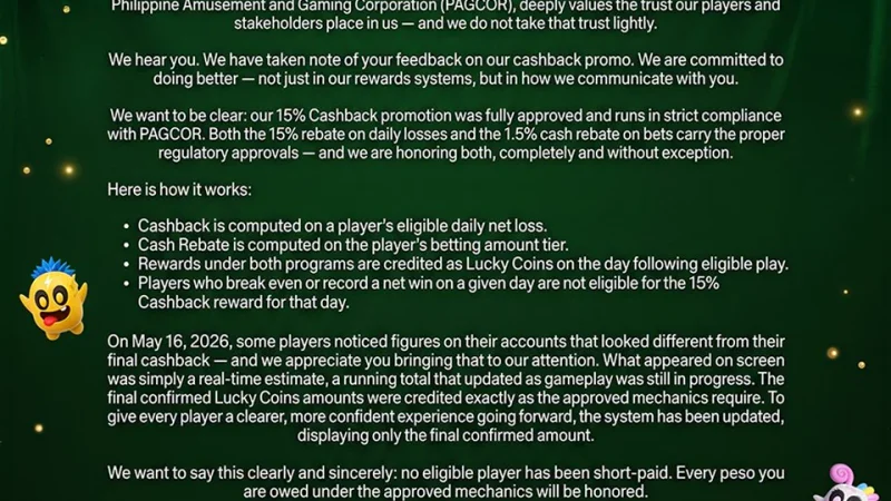 JILIASIA Daily Cashback and Automatic Turnover Rebates Guide