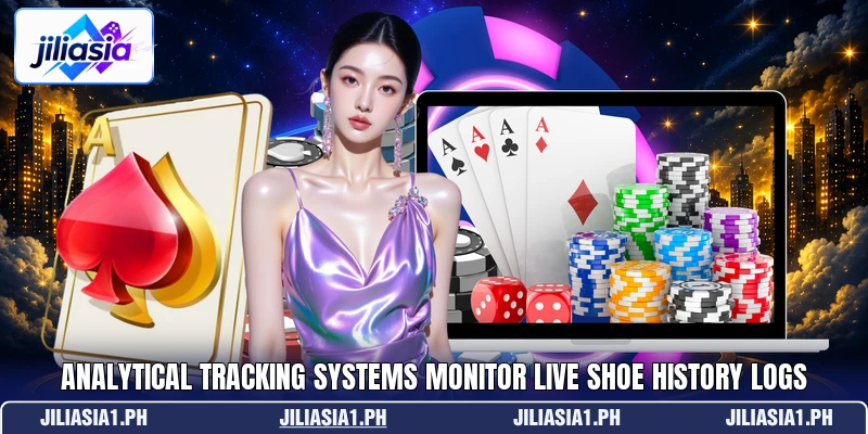 Analytical tracking systems monitor live shoe history logs Analytical tracking systems monitor live shoe history logs