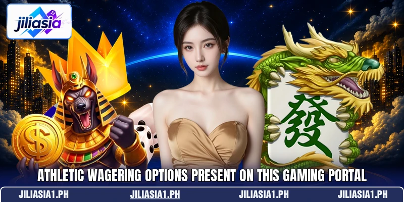 Athletic wagering options present on this gaming portal
