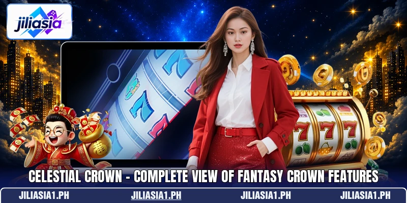 Celestial Crown - Complete View Of Fantasy Crown Features Celestial Crown - Complete View Of Fantasy Crown Features