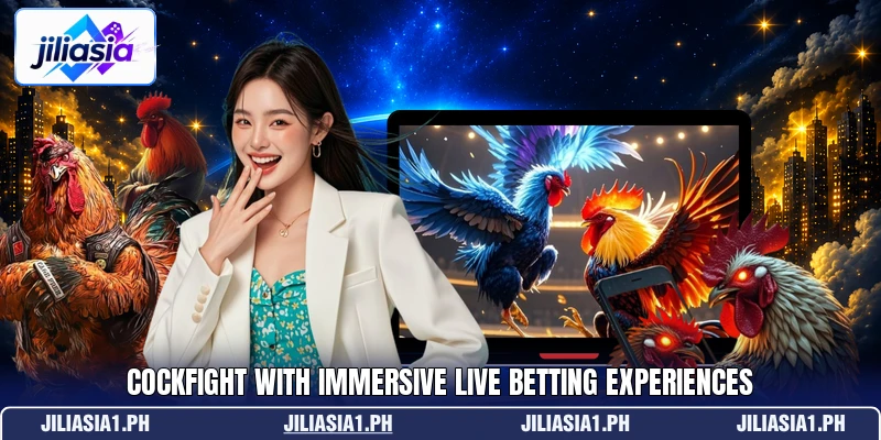 Cockfight with immersive live betting experiences Cockfight with immersive live betting experiences