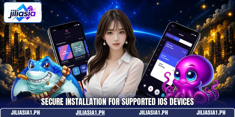 Secure installation for supported iOS devices