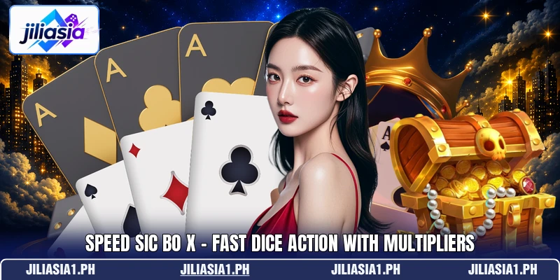 Speed Sic Bo X - Fast Dice Action With Multipliers Speed Sic Bo X - Fast Dice Action With Multipliers
