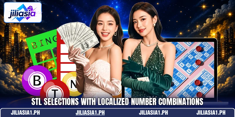 STL selections with localized number combinations STL selections with localized number combinations