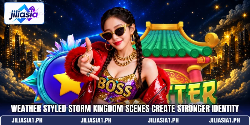 Weather styled Storm Kingdom scenes create stronger identity Weather styled Storm Kingdom scenes create stronger identity